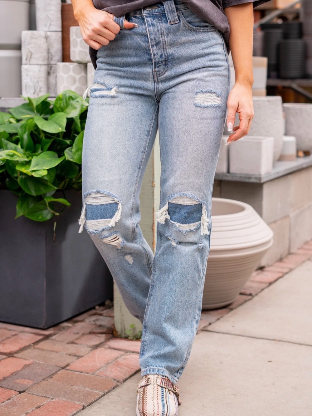 KanCan VINTAGE VIBE HIGH RISE 90S STRAIGHT